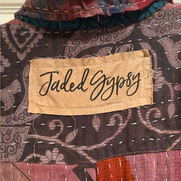 NWT Multicolor Boho Dress/Shirt - Picture 10 of 13